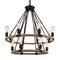 Cwi Lighting Ganges 14 Light Up Chandelier With Black Finish 9671P33-14-101 - alternate 3
